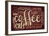 Poster For Decorate Cafe Or Coffee Shop-alanuster-Framed Art Print