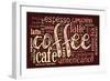 Poster For Decorate Cafe Or Coffee Shop-alanuster-Framed Art Print