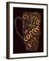 Poster For Decorate Cafe Or Coffee Shop-alanuster-Framed Art Print