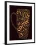 Poster For Decorate Cafe Or Coffee Shop-alanuster-Framed Art Print