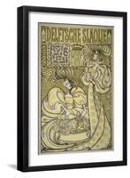 Poster for Delft Salad Oil, 1894-Jan Theodore Toorop-Framed Giclee Print