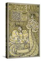 Poster for Delft Salad Oil, 1894-Jan Theodore Toorop-Stretched Canvas