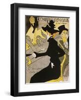 Poster for Divan Japonais-Henri de Toulouse-Lautrec-Framed Premium Giclee Print