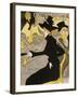 Poster for Divan Japonais-Henri de Toulouse-Lautrec-Framed Giclee Print