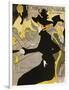 Poster for Divan Japonais-Henri de Toulouse-Lautrec-Framed Giclee Print