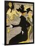 Poster for Divan Japonais-Henri de Toulouse-Lautrec-Framed Giclee Print