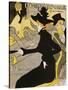 Poster for Divan Japonais-Henri de Toulouse-Lautrec-Stretched Canvas