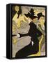 Poster for Divan Japonais-Henri de Toulouse-Lautrec-Framed Stretched Canvas