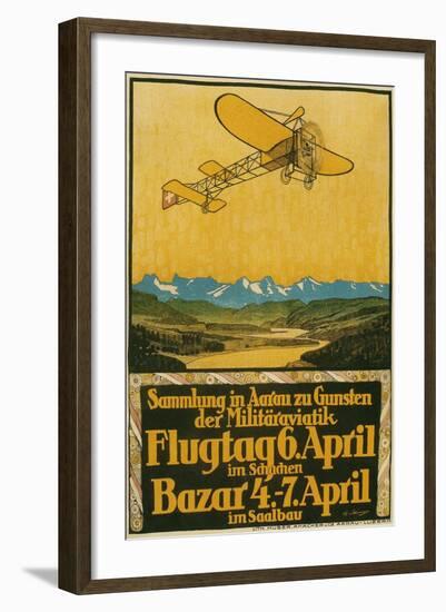 Poster for Early Bavarian Air Shjow-null-Framed Art Print