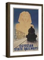 Poster for Egyptian Railways-null-Framed Art Print