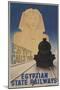 Poster for Egyptian Railways-null-Mounted Premium Giclee Print