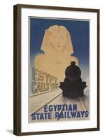 Poster for Egyptian Railways-null-Framed Art Print