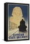 Poster for Egyptian Railways-Found Image Press-Framed Stretched Canvas