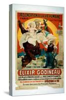 Poster for Elixir Godineau, c.1900-French School-Stretched Canvas