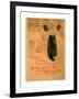 Poster for Elles, French, 1864 1901, 1896, Lithograph in Olive Green, Blue, and Orange-Henri de Toulouse-Lautrec-Framed Giclee Print