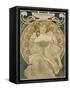 Poster for F. Champenois, 1897-Alphonse Mucha-Framed Stretched Canvas