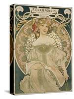 Poster for F. Champenois, 1897-Alphonse Mucha-Stretched Canvas