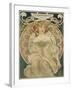 Poster for F. Champenois, 1897-Alphonse Mucha-Framed Giclee Print