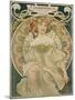 Poster for F. Champenois, 1897-Alphonse Mucha-Mounted Giclee Print