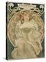 Poster for F. Champenois, 1897-Alphonse Mucha-Stretched Canvas