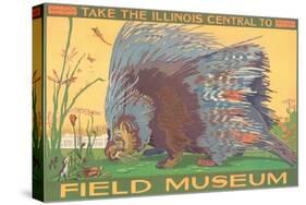 Poster for Field Museum with Porcupine-null-Stretched Canvas