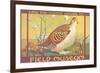 Poster for Field Museum with Quail-null-Framed Premium Giclee Print