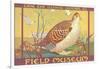 Poster for Field Museum with Quail-null-Framed Giclee Print