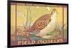 Poster for Field Museum with Quail-null-Framed Giclee Print