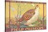 Poster for Field Museum with Quail-null-Stretched Canvas