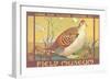 Poster for Field Museum with Quail-null-Framed Art Print