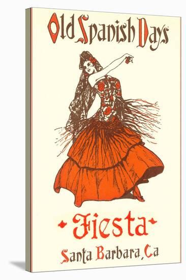 Poster for Fiesta Days, Santa Barbara, California-null-Stretched Canvas