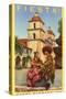 Poster for Fiesta Days, Santa Barbara, California-null-Stretched Canvas