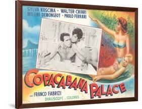 Poster for Fifties Italian Movie-null-Framed Art Print