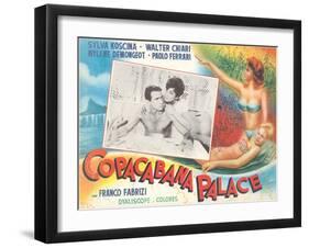 Poster for Fifties Italian Movie-null-Framed Art Print