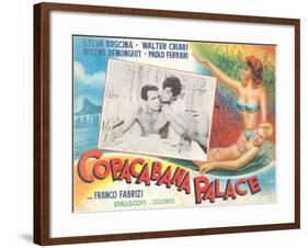 Poster for Fifties Italian Movie-null-Framed Art Print