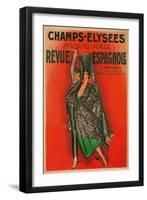 Poster for Flamenco Dancers-null-Framed Art Print