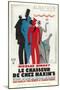 Poster for French Play-null-Mounted Art Print