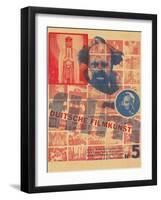 Poster for German Film Festival-null-Framed Art Print