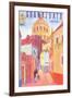 Poster for Guanajuato, Mexico, Colonial Streets-null-Framed Art Print