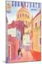 Poster for Guanajuato, Mexico, Colonial Streets-null-Mounted Art Print