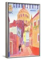 Poster for Guanajuato, Mexico, Colonial Streets-null-Framed Art Print