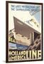 Poster for Holland America Line-null-Framed Art Print