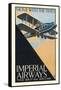 Poster for Imperial Airways-null-Framed Stretched Canvas