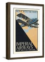 Poster for Imperial Airways-null-Framed Art Print