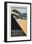 Poster for Imperial Airways-null-Framed Art Print