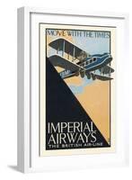 Poster for Imperial Airways-null-Framed Art Print