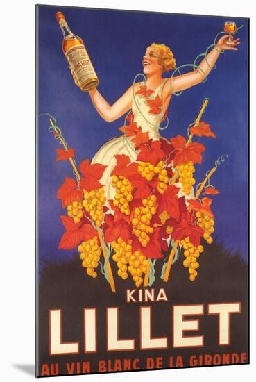 Poster for Kina Lillet-null-Mounted Art Print