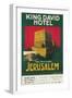 Poster for King David Hotel, Jerusalem-null-Framed Art Print