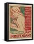 Poster for L'Art Independant Art Store Paris-Emile Berchmans-Framed Stretched Canvas