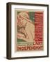 Poster for L'Art Independant Art Store Paris-Emile Berchmans-Framed Photographic Print